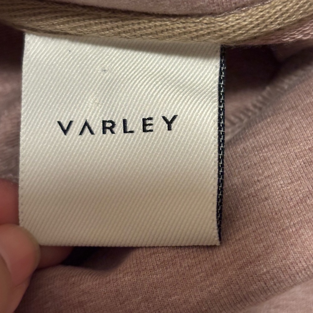 NWOT VARLEY Atlas Sweatshirt in Ash Rose - Picture 10 of 15